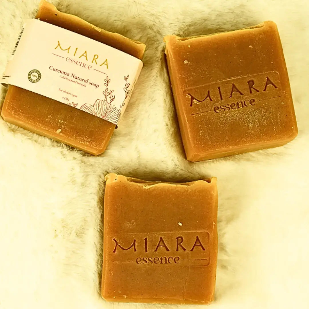 Miara Essence Curcuma Natural Soap To Brighten Skin