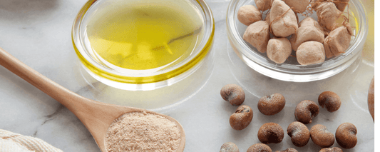 Baobab serum with natural earthy scent and vitamin-rich formula