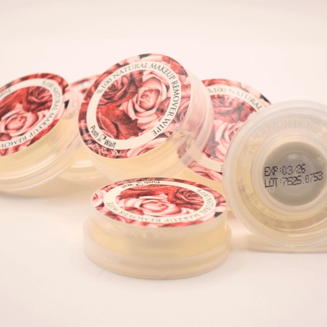 Castor Oil Wipes Makeup Remover 