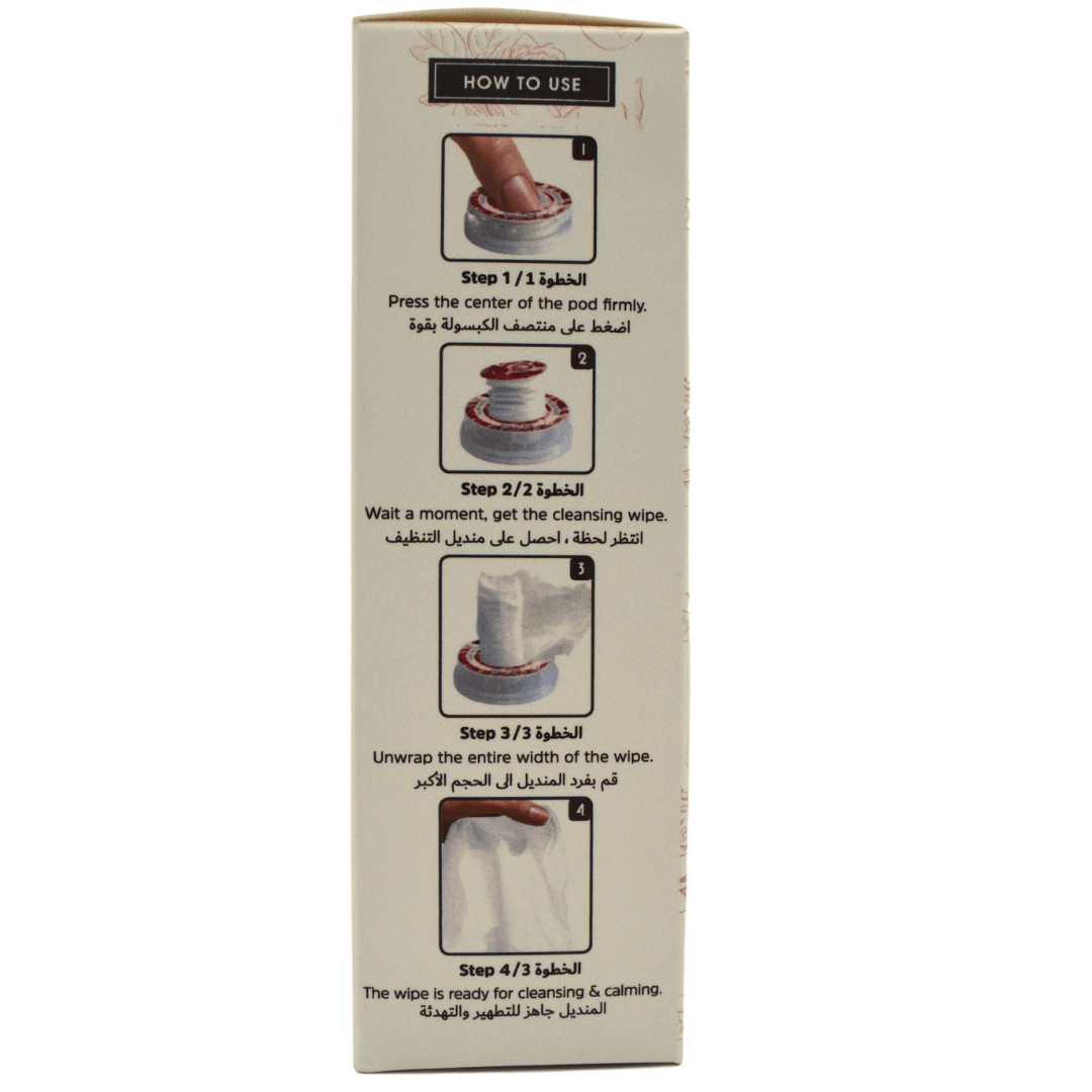 Calendula Extract Cleanser Makeup remover wipes 