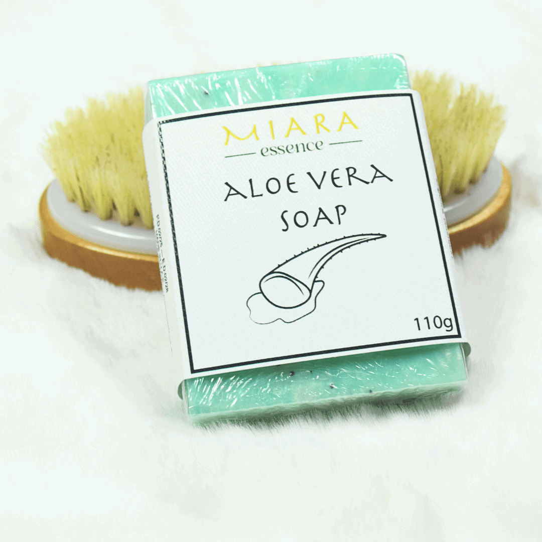 Organic Aloe Vera Soap with blended aromatherapy oils