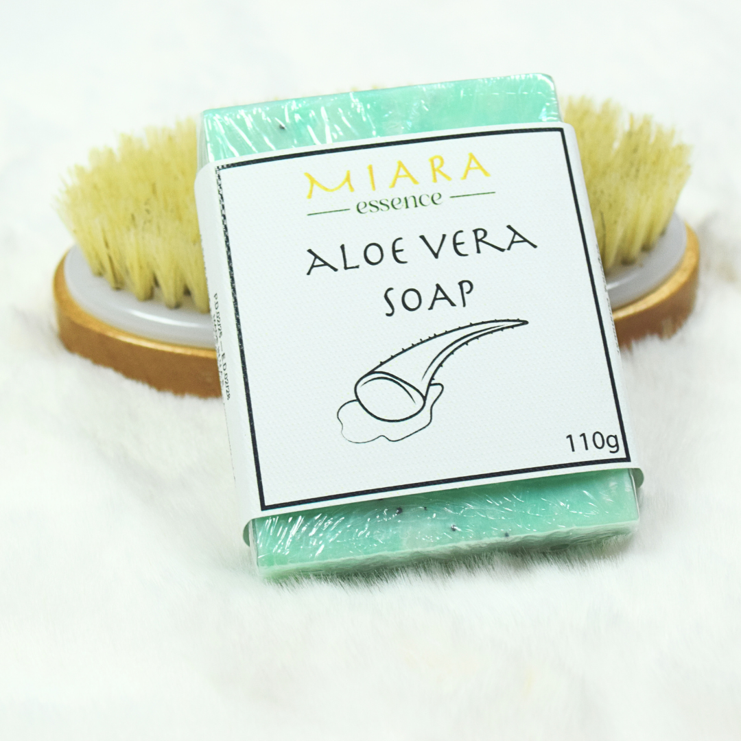 Organic Aloe Vera Soap with blended aromatherapy oils