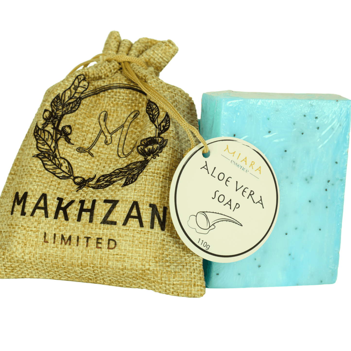 Miara Essence Aloe Vera Natural Soap – Nourishing Care for Sensitive Skin