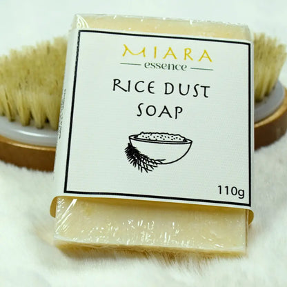 Miara Essence Rice Dust Soap  Natural Bar