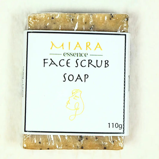 Exfoliating Soap| Miara Essence Natural Face Scrub Soap 