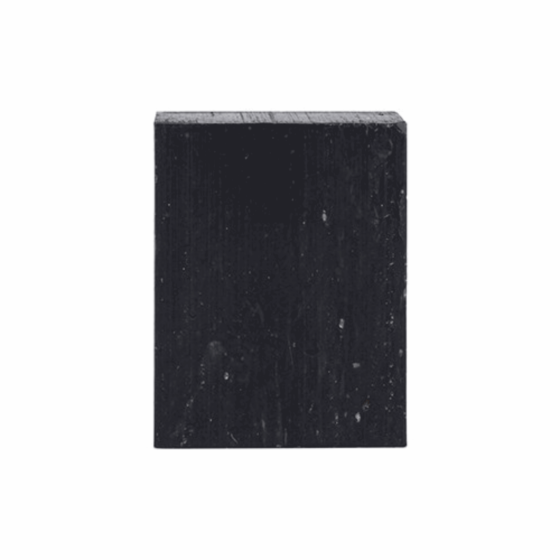 Miara Essence Activated Charcoal Soap block for skin detox, pulls out dirt and oil, perfect for clean quality bath.