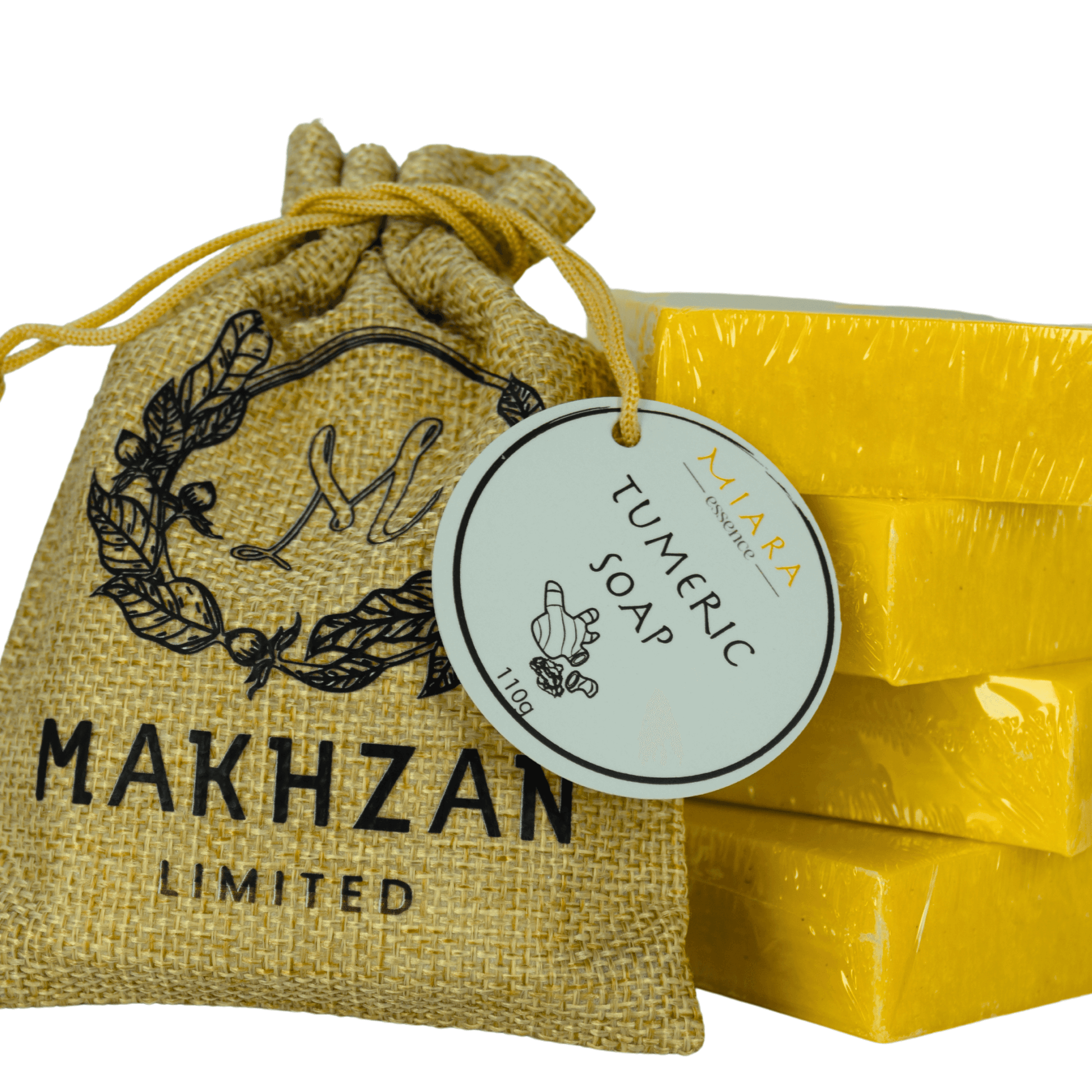 Miara Essence Turmeric Soap for natural gentle cleansing