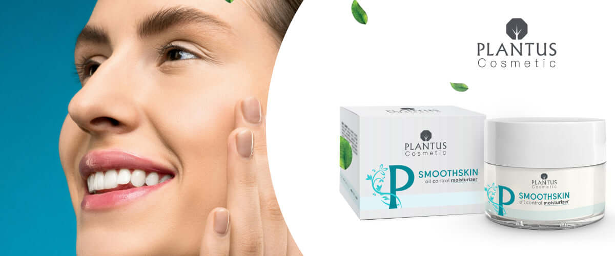 Plantus SmoothSkin Oil Control Moisturizer - Mattifying Face Cream