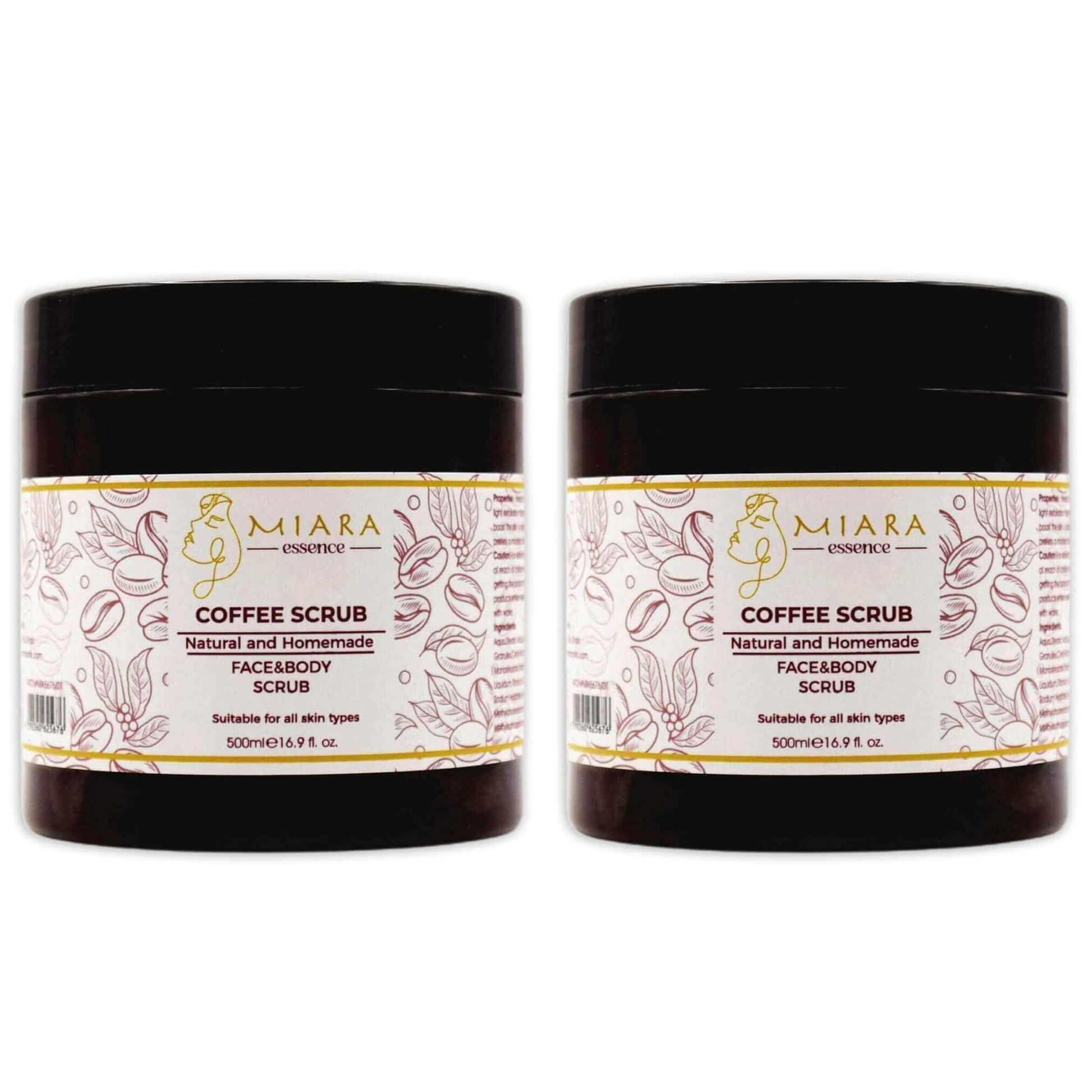 Natural Coffee Scrub for smooth, soft skin