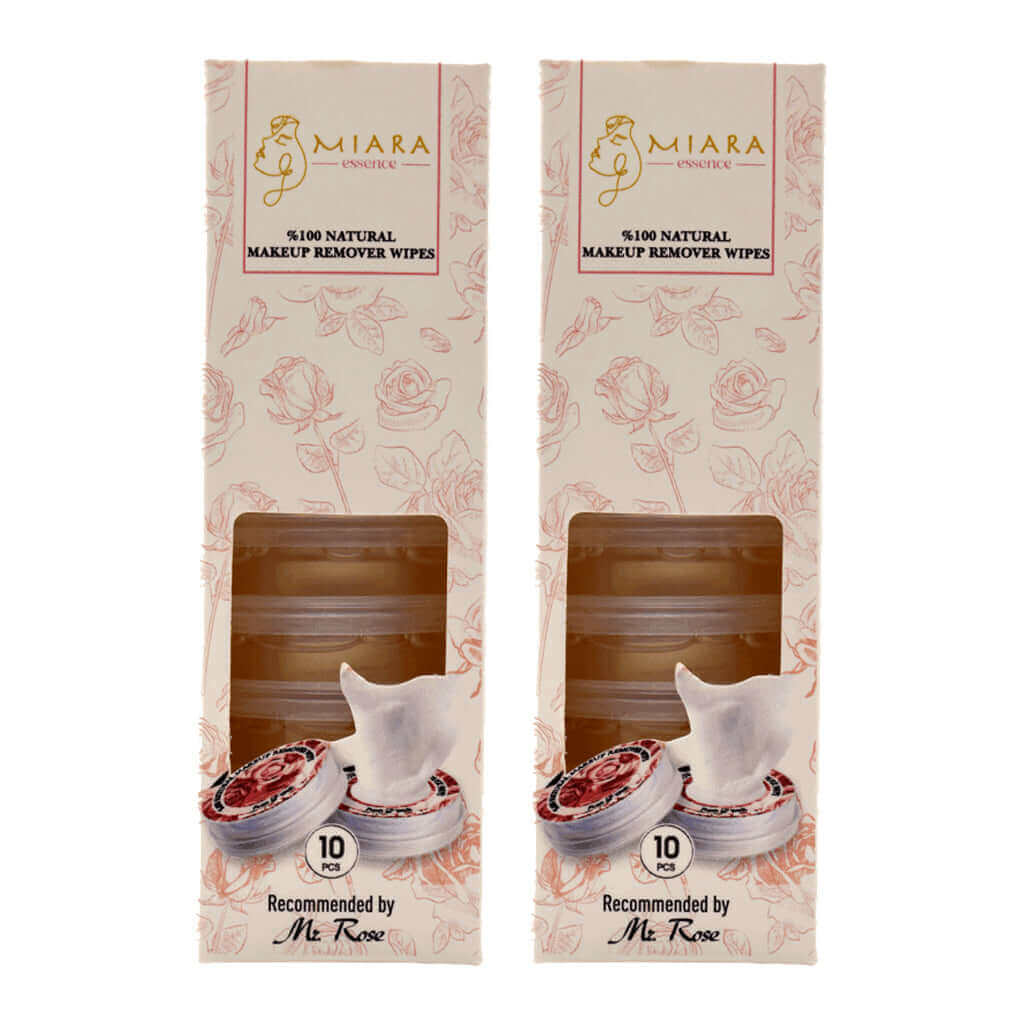 Natural Facial Makeup Remover Wipes
